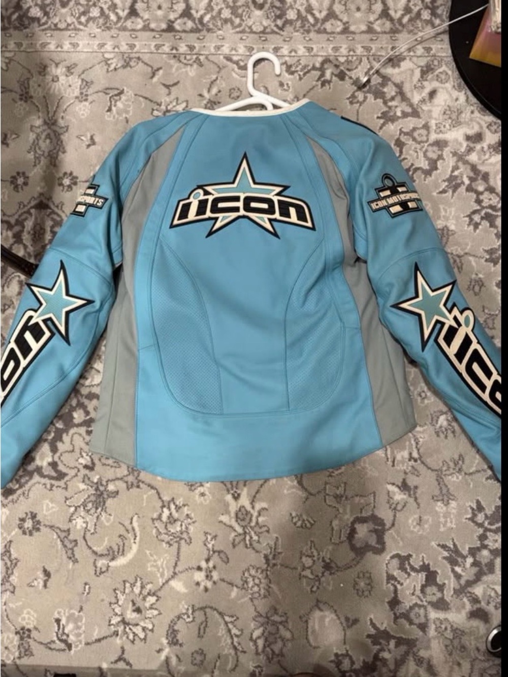 Women’s icon Motorcycle Jacket and Helmet - Picture 2 of 5